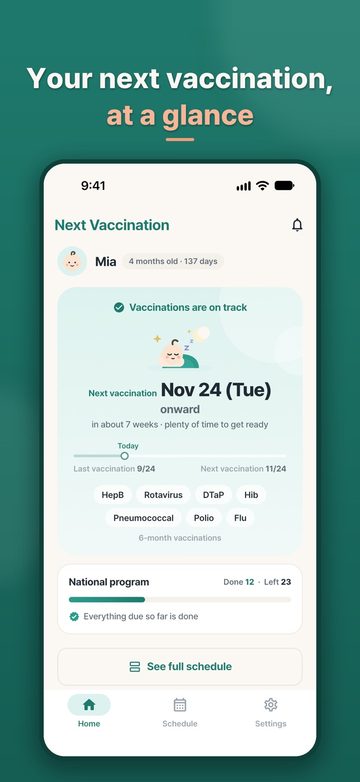 Next Vaccination screenshot 1