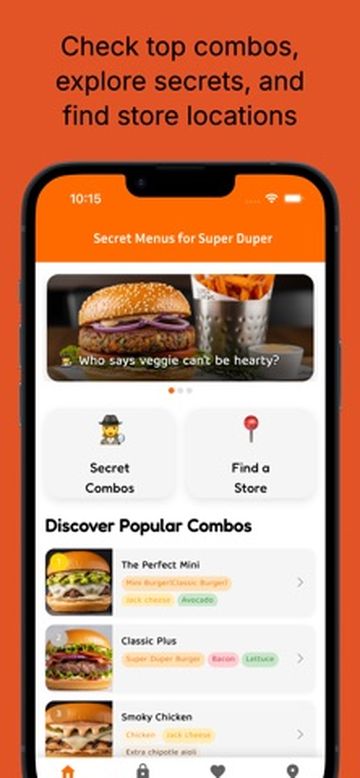 Secret Menu for Super Duper screenshot 1